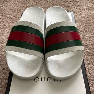 Gucci 1972 Rubber Slide Sandal Men’s Size 10